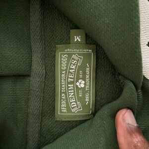 Denim Tears green hoodie